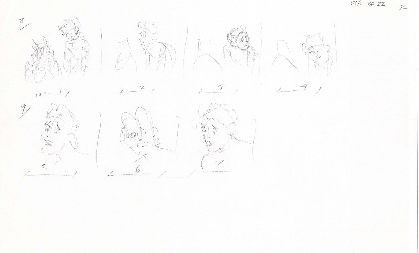 Hercules Walt Disney Production Animation Drawing Used to Make an Episode Wendell Washer A62