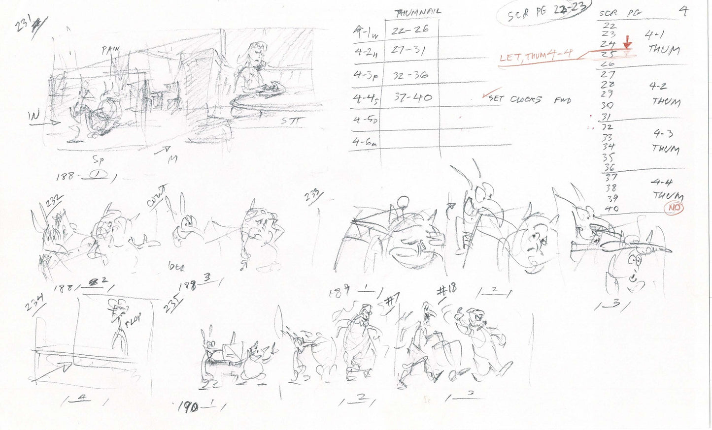Hercules Walt Disney Production Animation Drawing Used to Make an Episode Wendell Washer A64