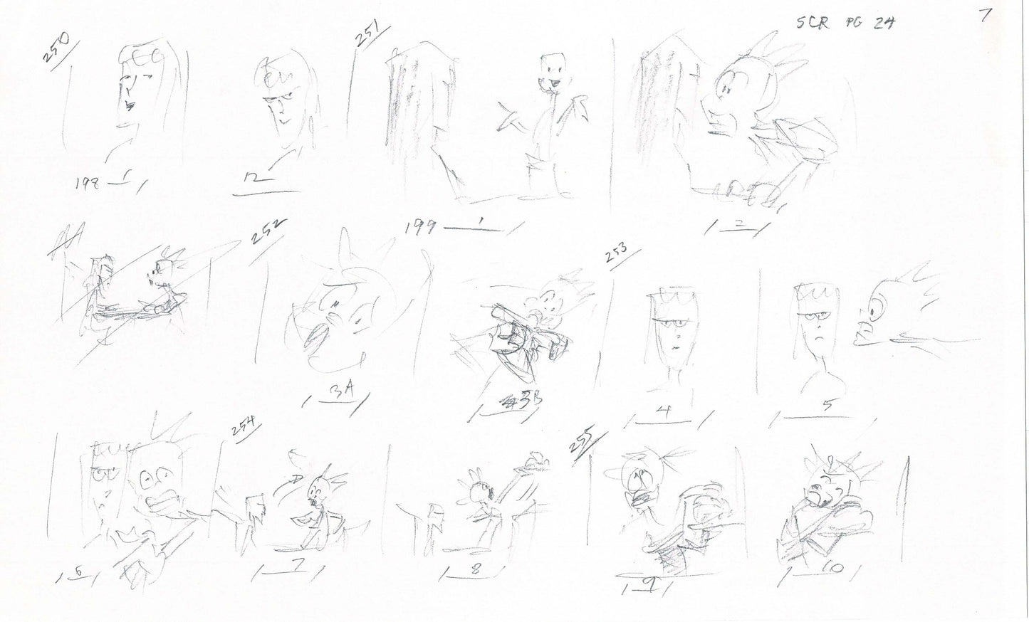 Hercules Walt Disney Production Animation Drawing Used to Make an Episode Wendell Washer A67