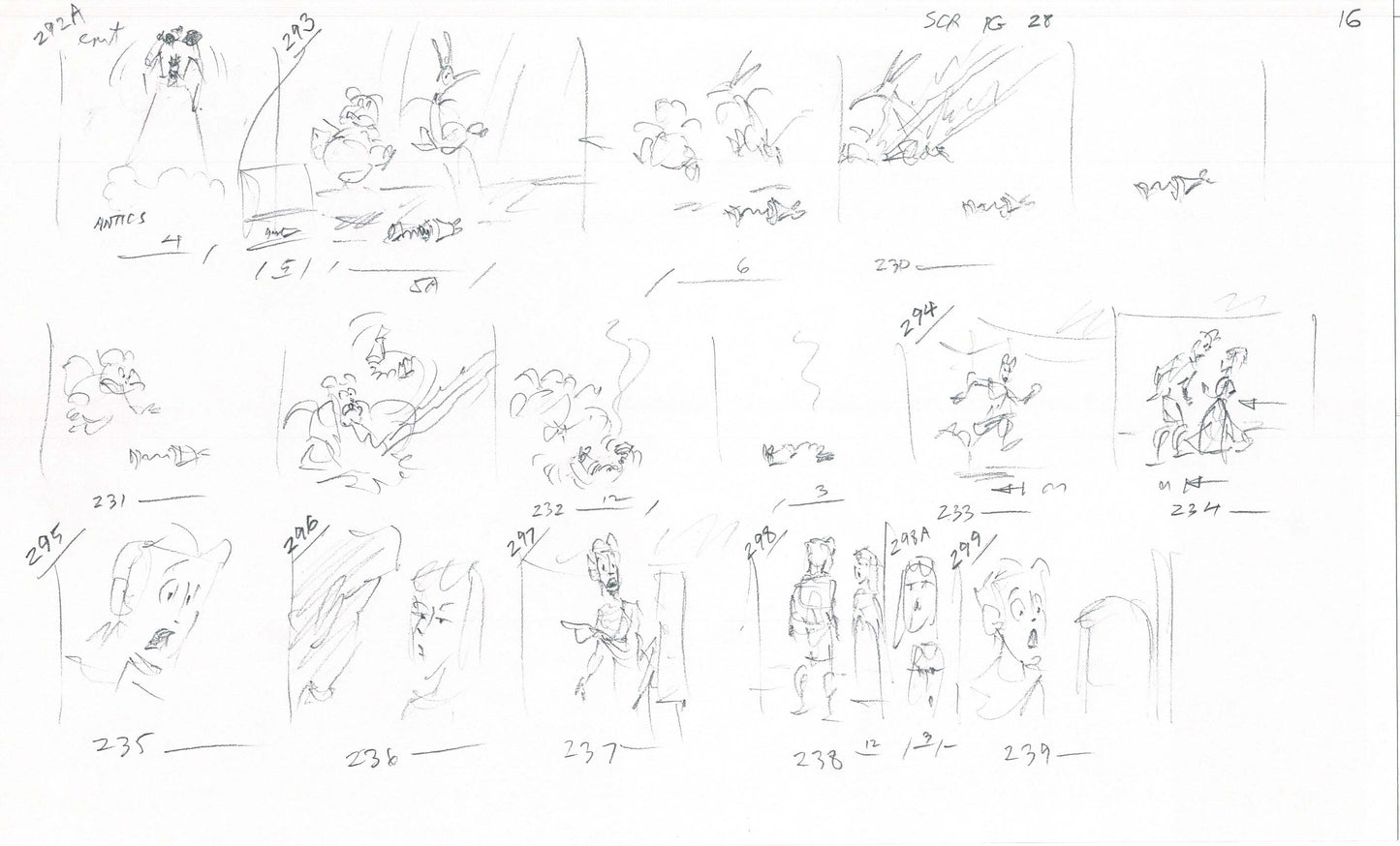 Hercules Walt Disney Production Animation Drawing Used to Make an Episode Wendell Washer A76