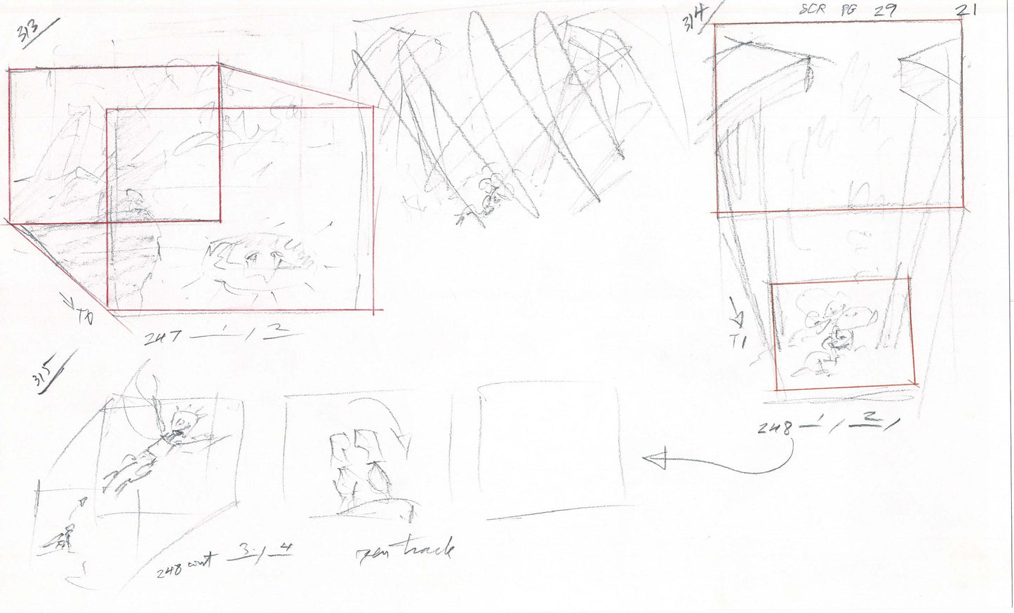 Hercules Walt Disney Production Animation Drawing Used to Make an Episode Wendell Washer A80