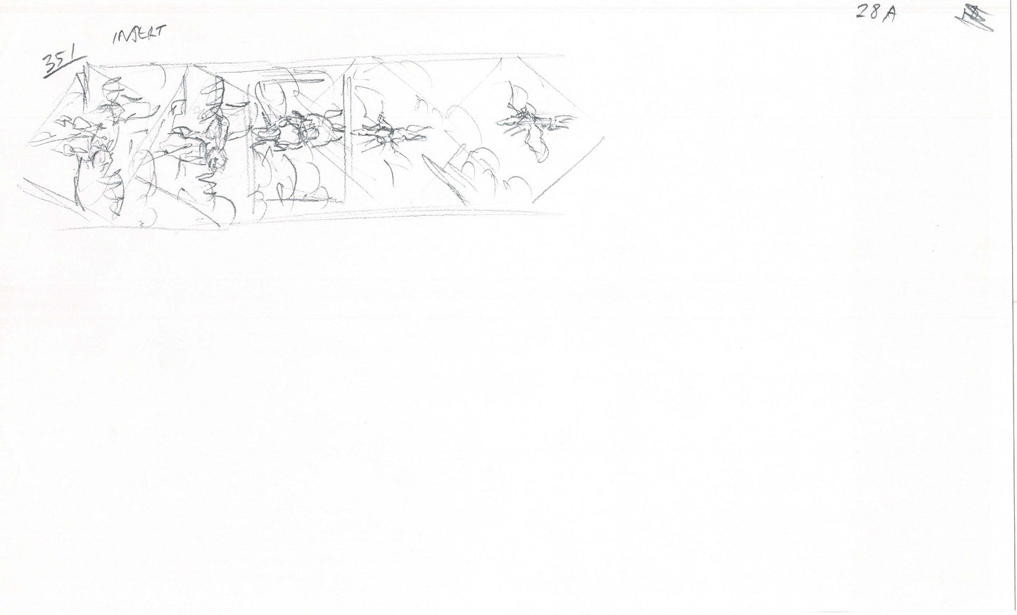 Hercules Walt Disney Production Animation Drawing Used to Make an Episode Wendell Washer A87