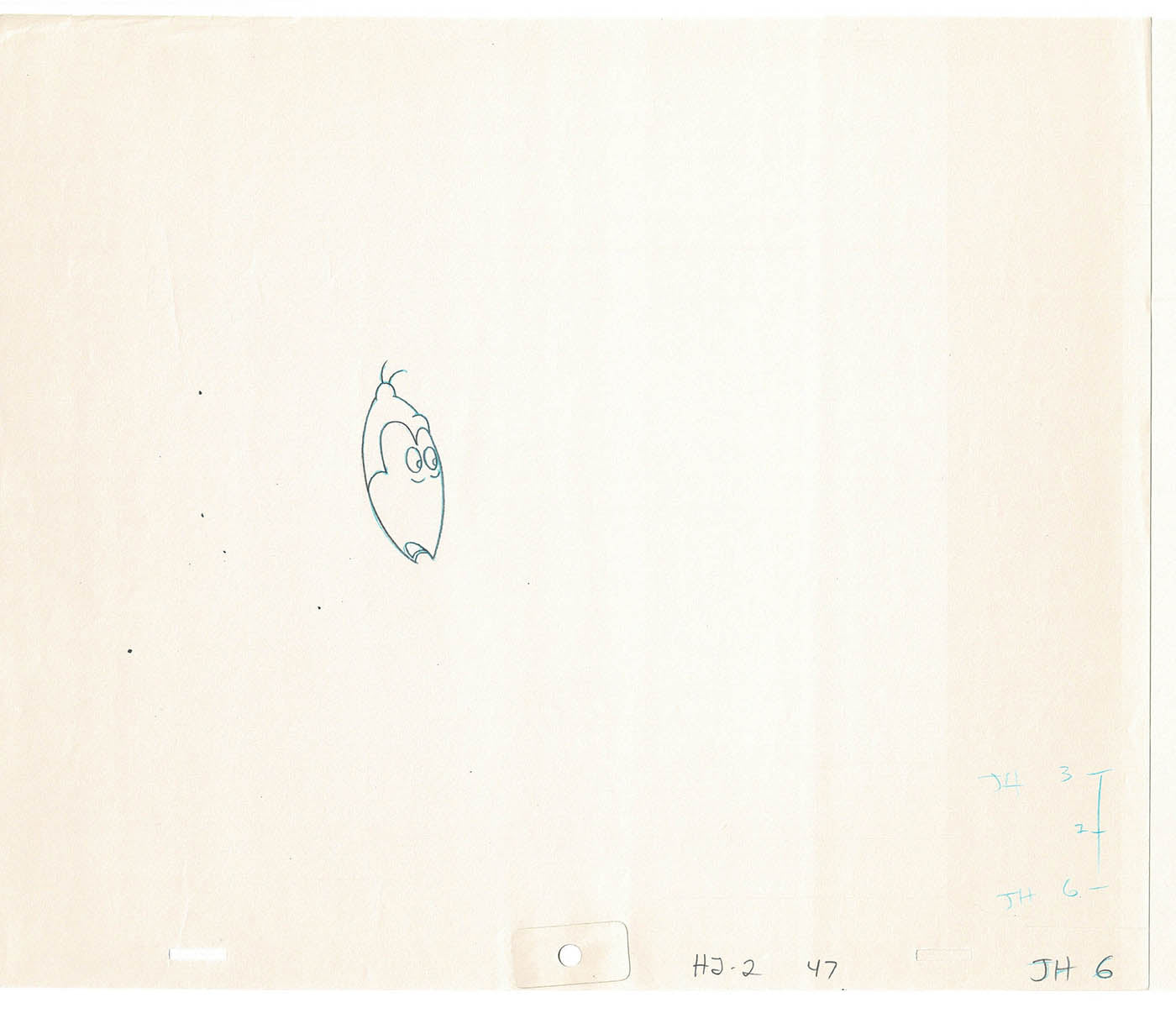 Heckle and Jeckle Lot of 2 Production Animation Cel Drawings Filmation 1979-80 F-63