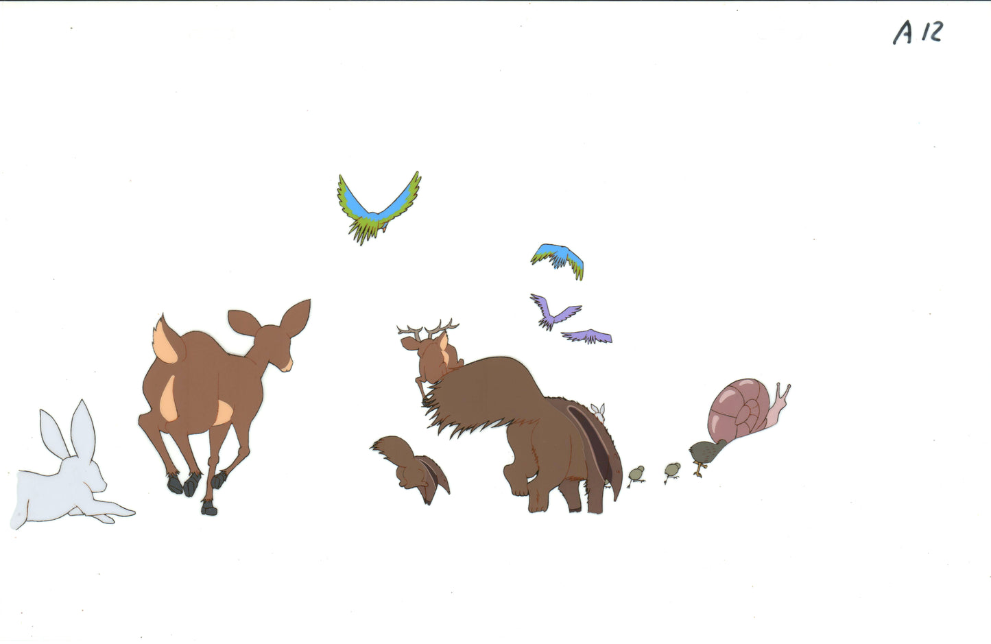 Little Nemo Adventures in Slumberland Animation Cel n Drawing 1989 McCay F464