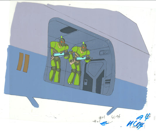 Vortech Undercover Conversion Squad Production Animation Cel M.A.S.K. A.T.O.M. 657