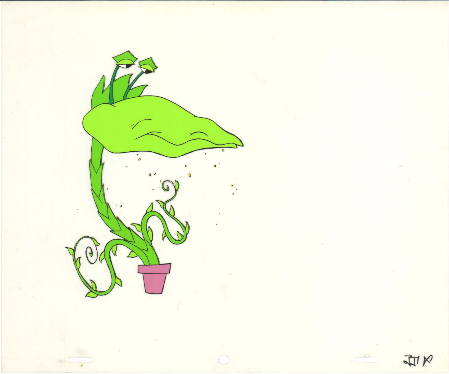 Little Shop of Horrors Original Production Animation Cel from Marvel and Saban 1991 C809