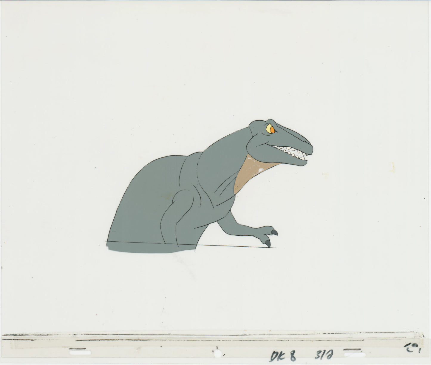 Dink the Little Dinosaur Production Animation Cel from Ruby Spears 1989-90 8-811