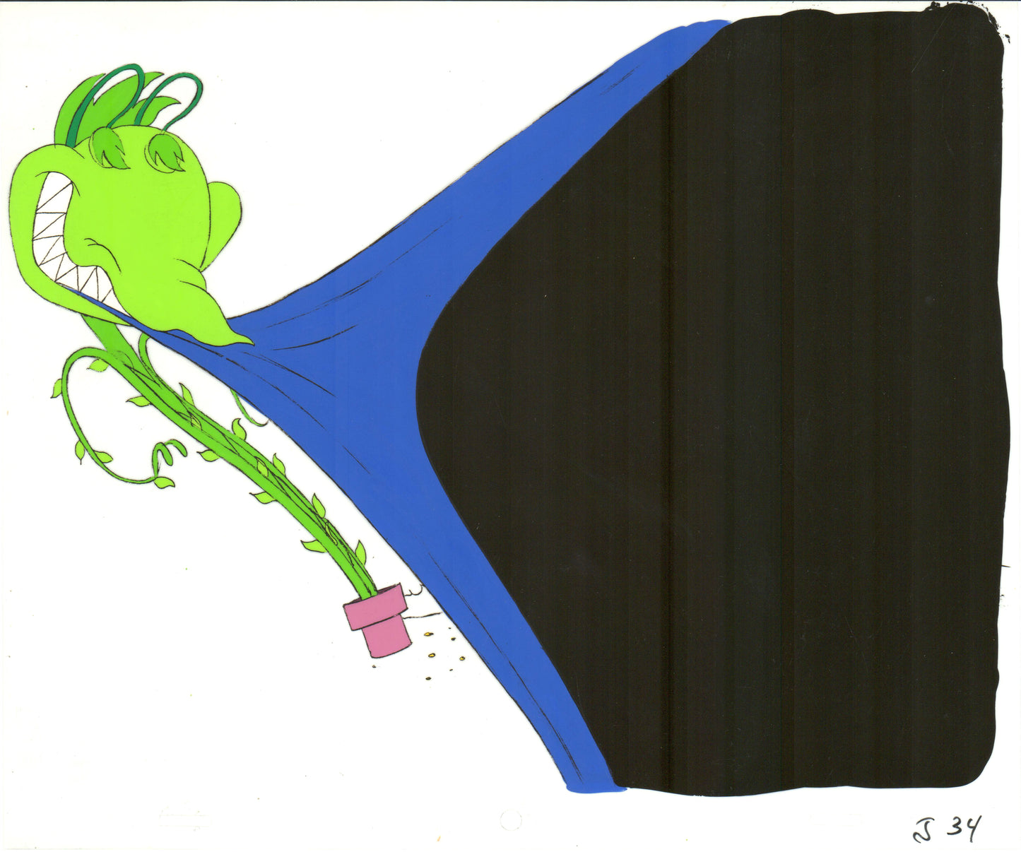 Little Shop of Horrors Original Production Animation Cel from Marvel and Saban 1991 C812