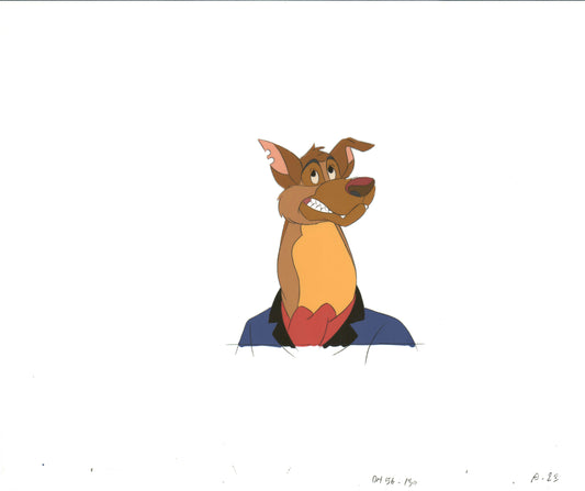 All Dogs Go To Heaven TV Production Animation Cel and Drawing Don Bluth 1996-8 A854