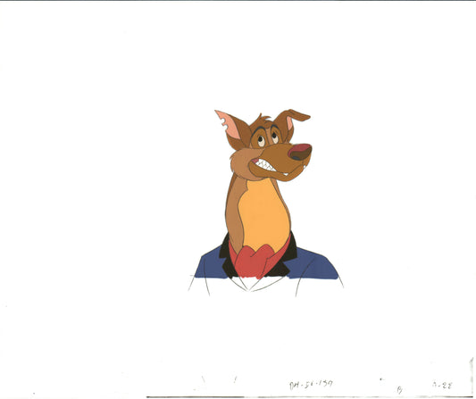 All Dogs Go To Heaven TV Production Animation Cel and Drawing Don Bluth 1996-8 A855