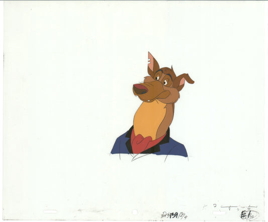 All Dogs Go To Heaven TV Production Animation Cel and Drawing Don Bluth 1996-8 A856