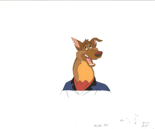 All Dogs Go To Heaven TV Production Animation Cel and Drawing Don Bluth 1996-8 A857