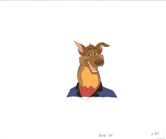 All Dogs Go To Heaven TV Production Animation Cel and Drawing Don Bluth 1996-8 A858