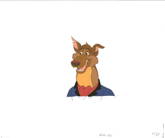 All Dogs Go To Heaven TV Production Animation Cel and Drawing Don Bluth 1996-8 A859