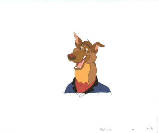 All Dogs Go To Heaven TV Production Animation Cel and Drawing Don Bluth 1996-8 A861