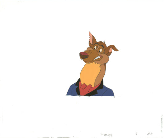 All Dogs Go To Heaven TV Production Animation Cel and Drawing Don Bluth 1996-8 A864