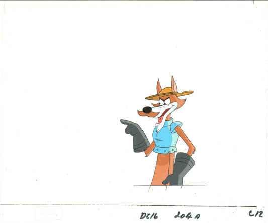 Don Coyote and Sancho Panda Production Animation Cel n Drawing Hanna Barbera 83