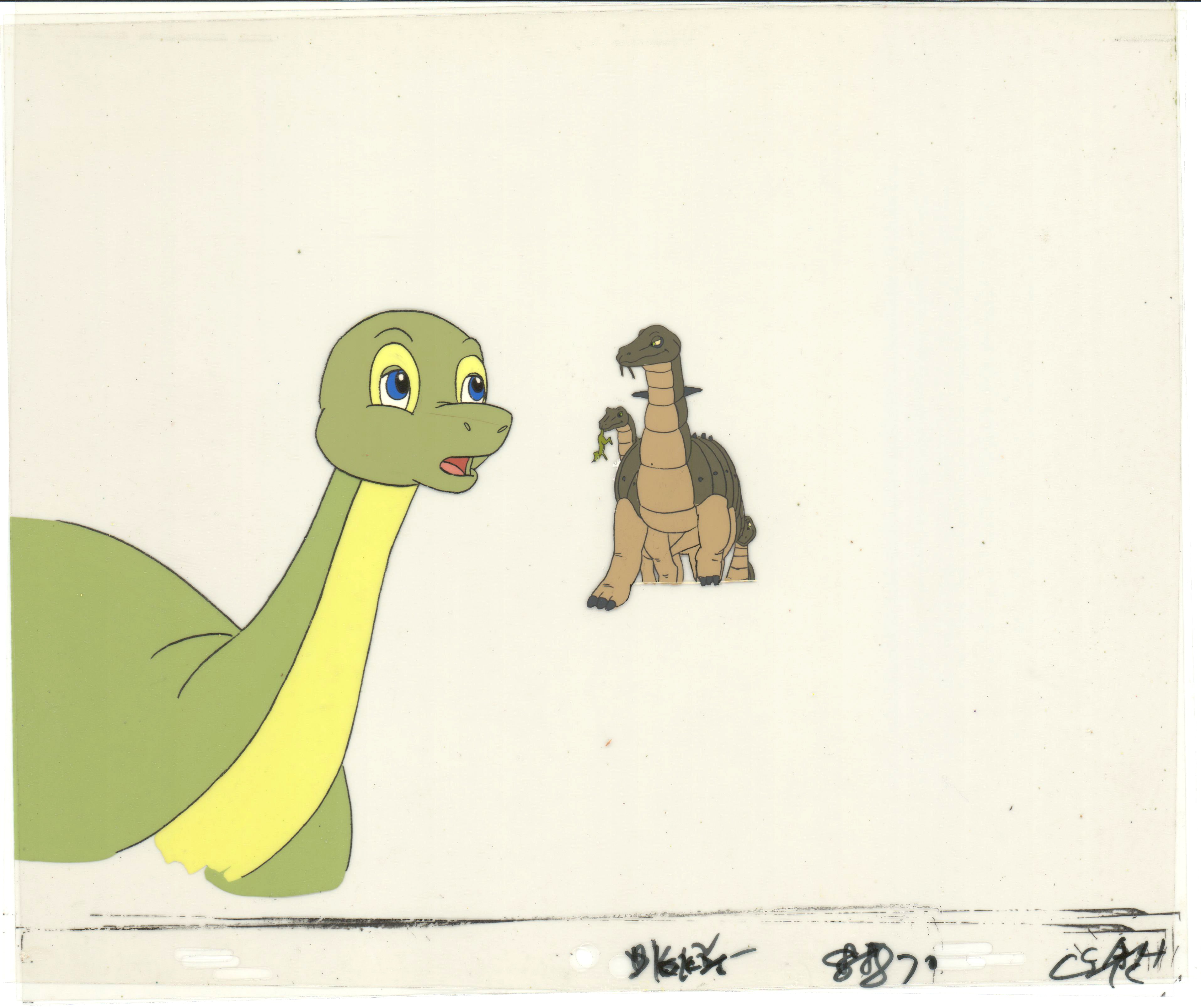 Dink The Little Dinosaur Production Animation Cels From Ruby Spears 19 dink-the-little-dinosaur-production-animation-cels-from-ruby-spears-19