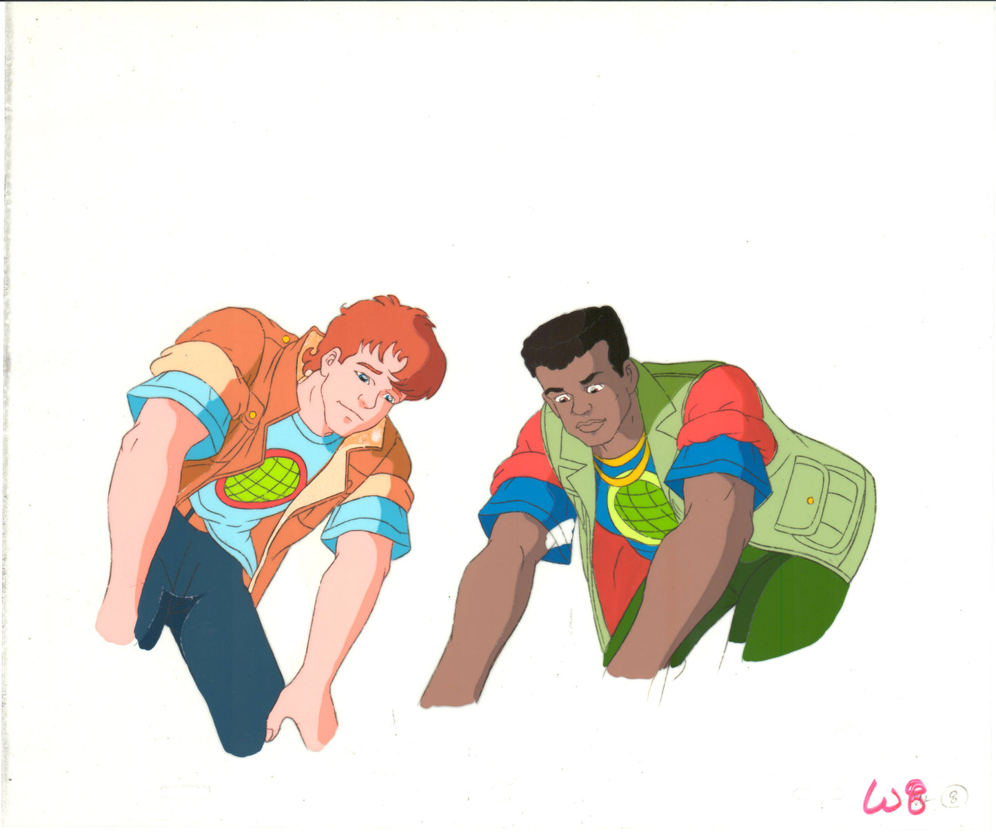 Captain Planet Planeteers Production Animation Cel Hanna Barbera 1990-95 B995