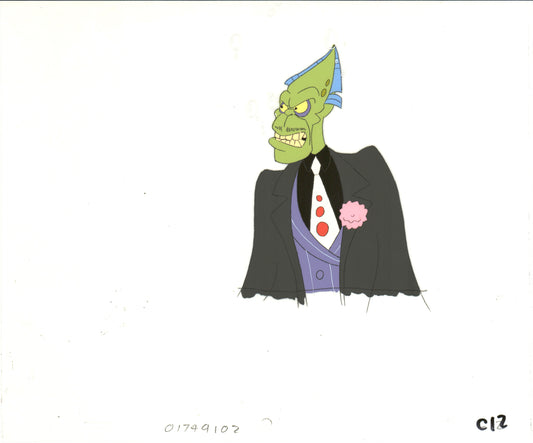 Fish Police Original Production Animation Cel and Drawing from Hanna-Barbera 1992 B1044