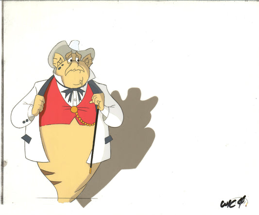 Fish Police Original Production Animation Cel and Drawing from Hanna-Barbera 1992 B1049