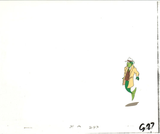 Fish Police Original Production Animation Cel and Drawing from Hanna-Barbera 1992 B1050