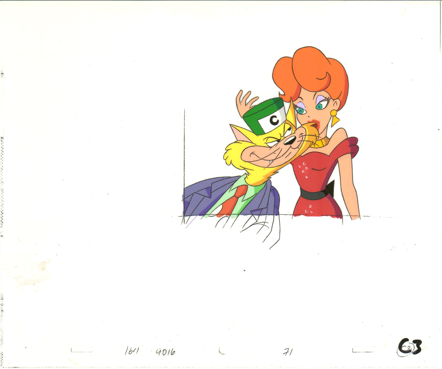 Tom & Jerry Kids Production Animation Cel n Drawing Hanna Barbera 1990-94 1059