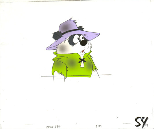 The Adventures of Don Coyote and Sancho Panda Production Animation Cel Hanna Barbera 1990-1991 B1062
