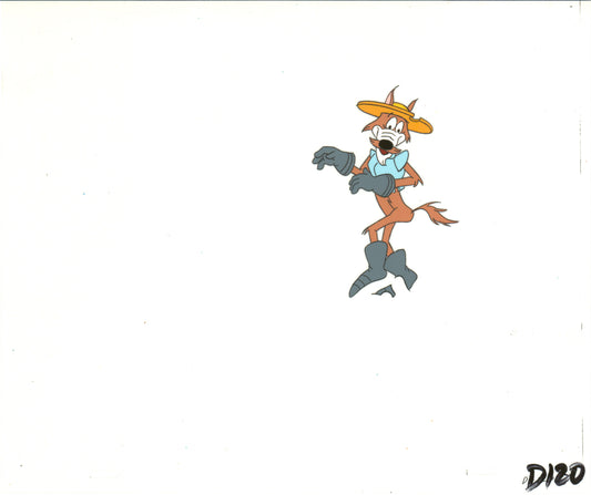 The Adventures of Don Coyote and Sancho Panda Production Animation Cel Hanna Barbera 1990-1991 B1064