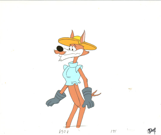 The Adventures of Don Coyote and Sancho Panda Production Animation Cel and Drawing Hanna Barbera 1990-1991 B1067