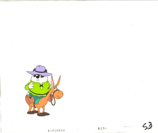 The Adventures of Don Coyote and Sancho Panda Production Animation Cel and Drawing Hanna Barbera 1990-1991 B1069