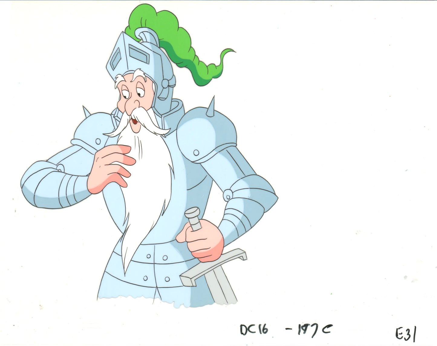 The Adventures of Don Coyote and Sancho Panda Production Animation Cel Hanna Barbera 1990-1991 1079