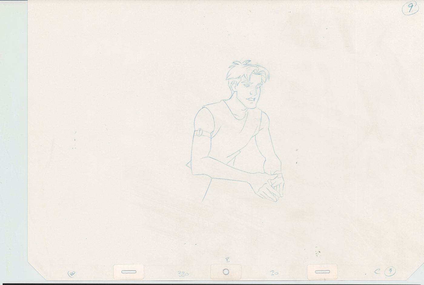 Titan A.E. by Don Bluth HUGE Production Animation Cel Drawing 2000 MD-106