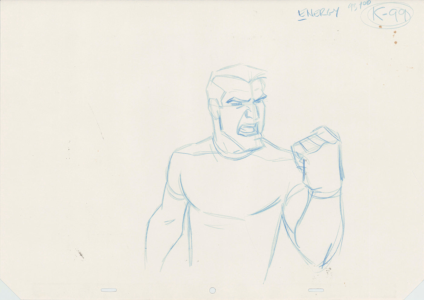 Titan A.E. by Don Bluth HUGE Production Animation Cel Drawing 2000 MD-113