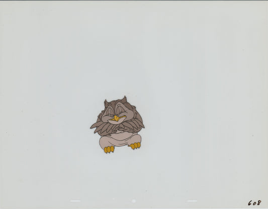 Goliath II Owl Original Production Animation Cel from Walt Disney 1960 8
