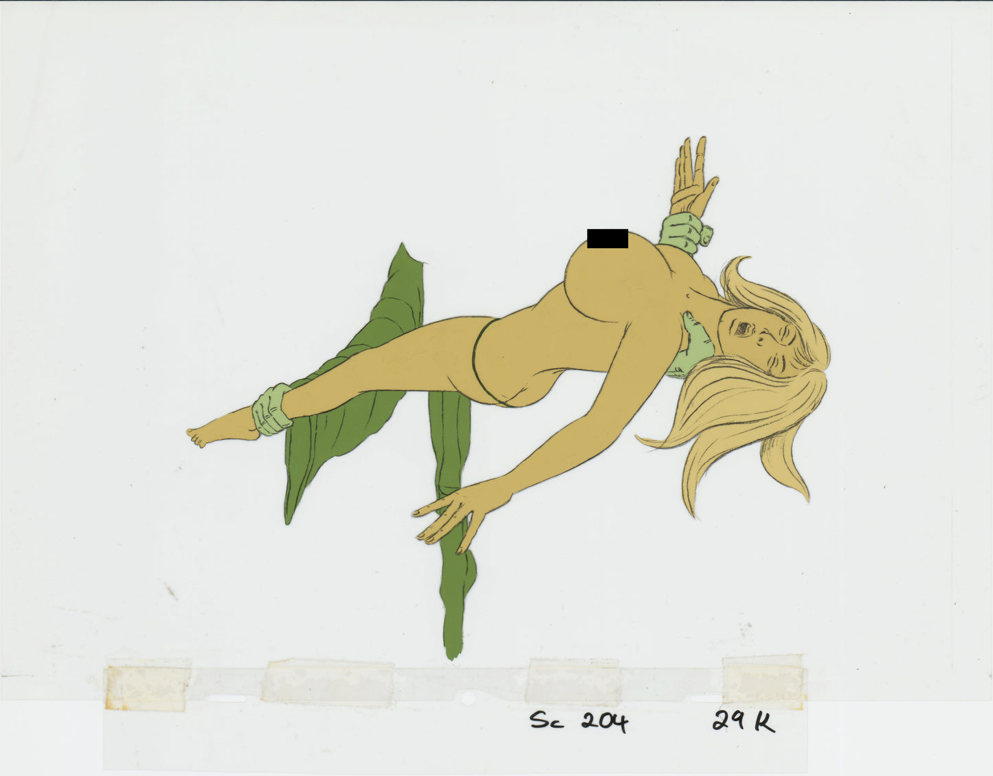 Heavy Metal Den 1981 Original Production Animation Cel of Katherine 29