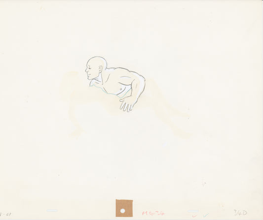 Heavy Metal Den 1981 Original Production Animation Cel and Drawing of Den 34d