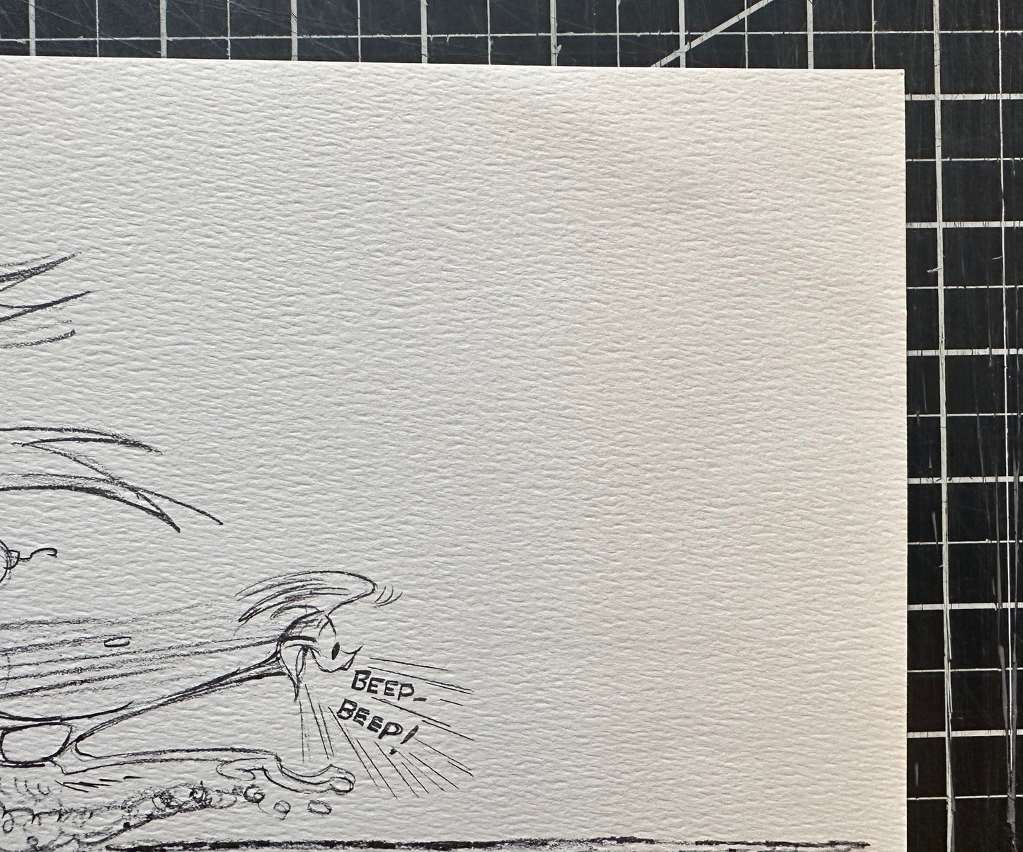 Chuck Jones SIGNED Warner Bros Paper Gift Card Print 1975 OH