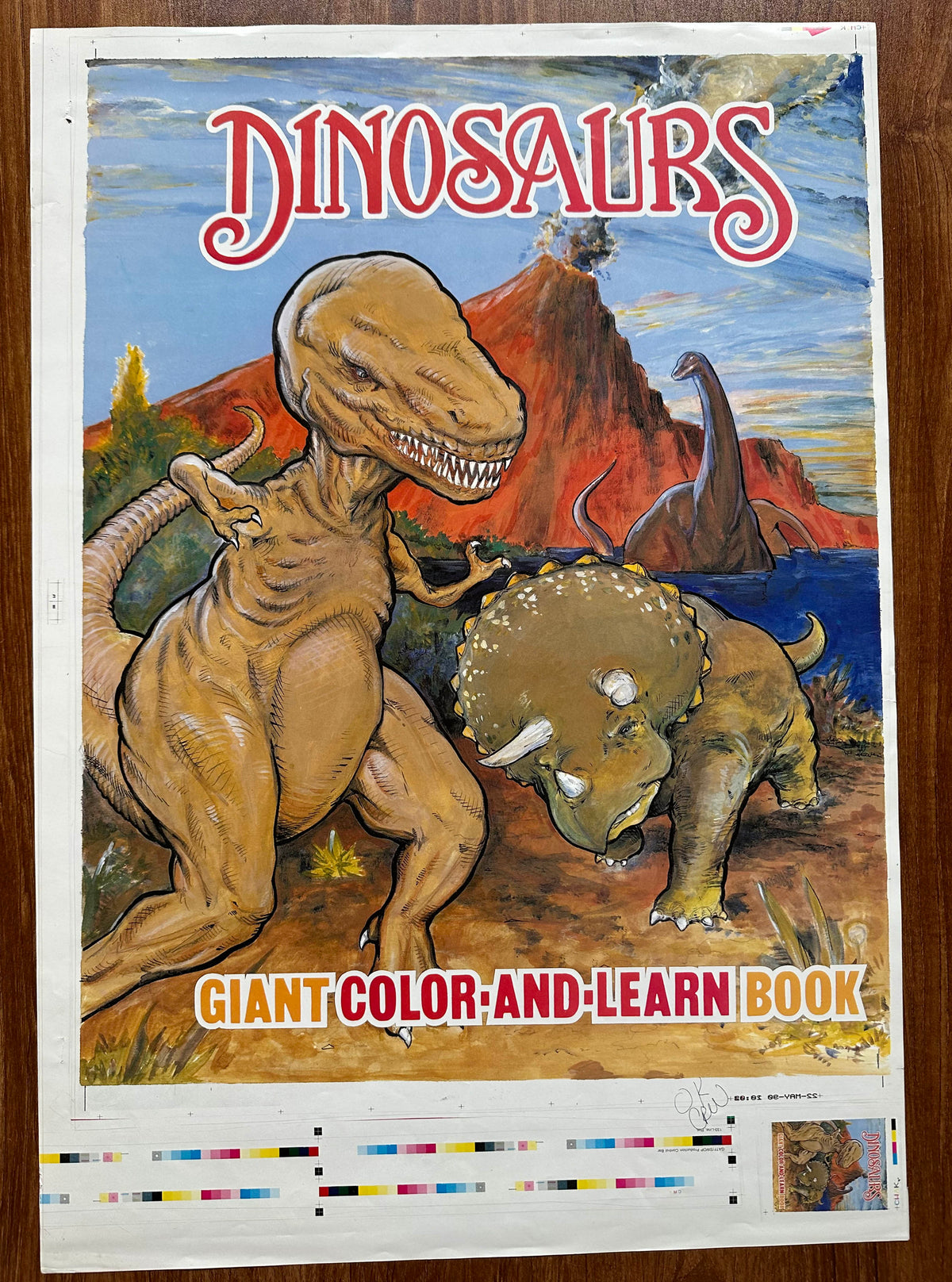 Group of 3 Huge Children's Book Cover Original Art Paintings Illustration with prints