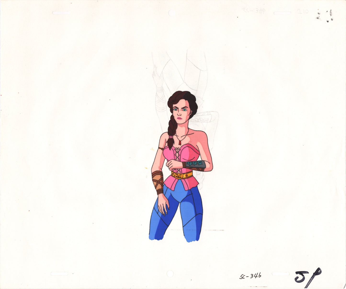 Conan The Adventurer Cartoon Production Animation Cel Sunbow Howard 1992-93 E-jj9