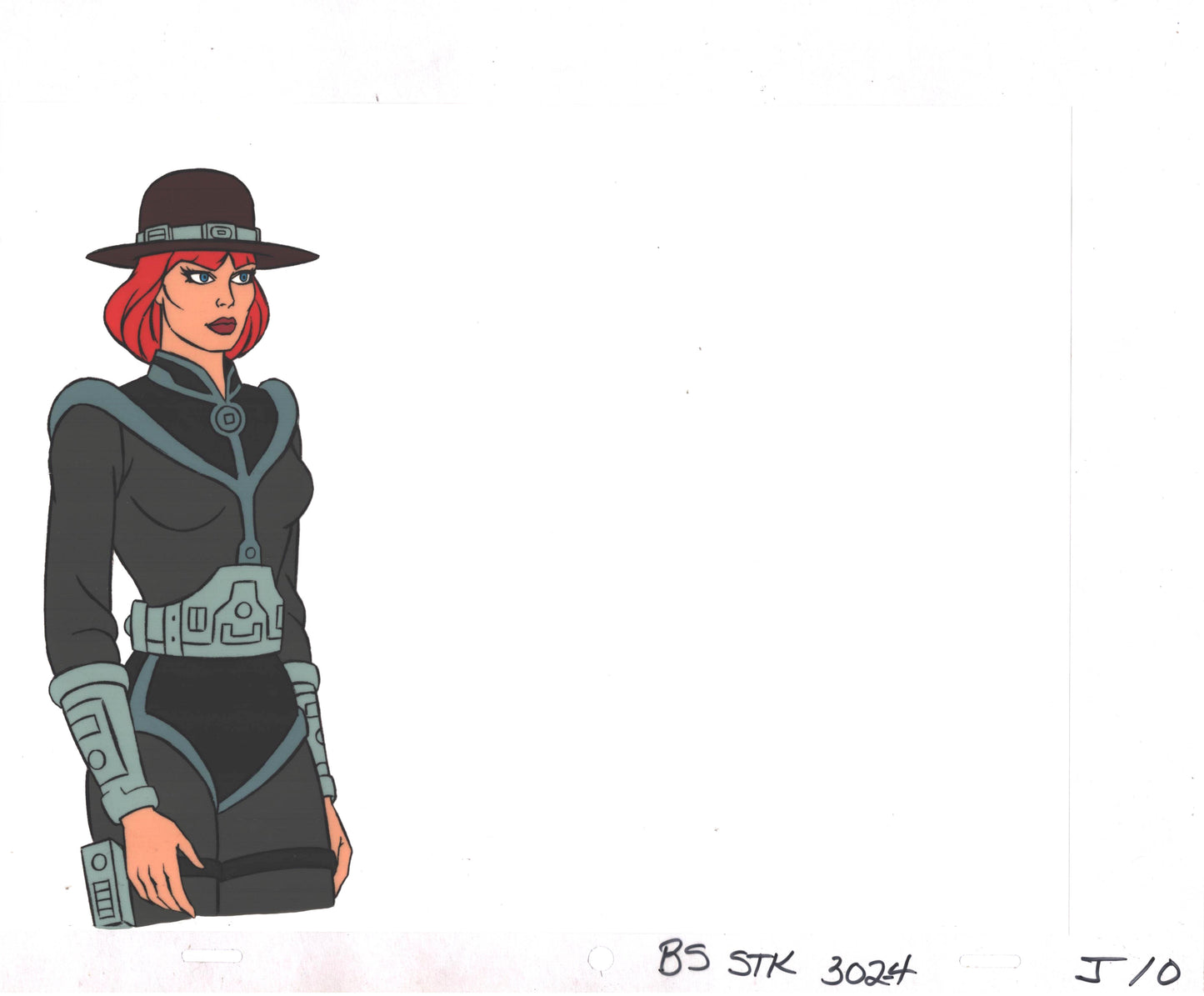 Bravestarr Animation Cartoon Production Cel Used Onscreen from Filmation 1987-8 B-J10