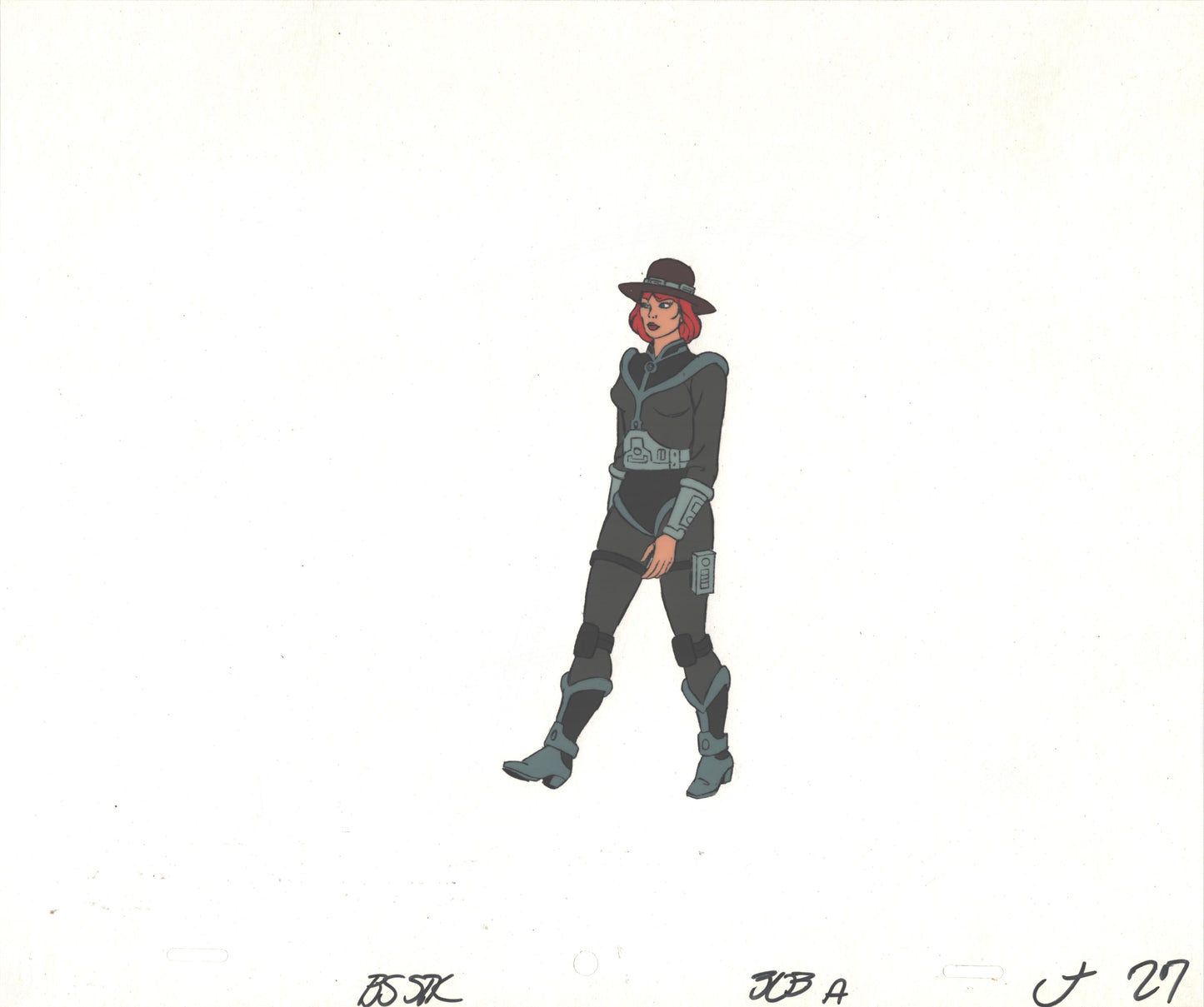 Bravestarr Animation Cartoon Production Cel Used Onscreen from Filmation 1987-8 E-J27