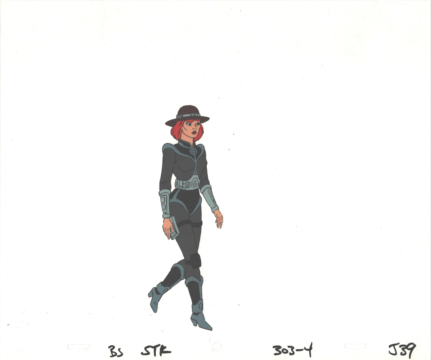 Bravestarr Animation Cartoon Production Cel Used Onscreen from Filmation 1987-8 E-J39