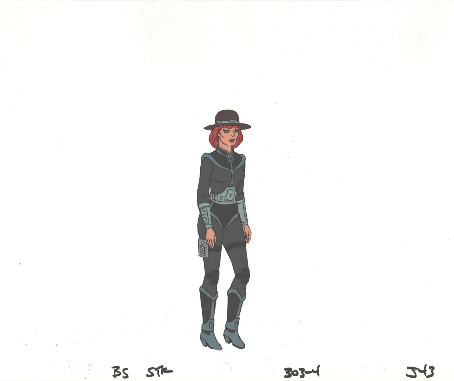 Bravestarr Animation Cartoon Production Cel Used Onscreen from Filmation 1987-8 E-J43