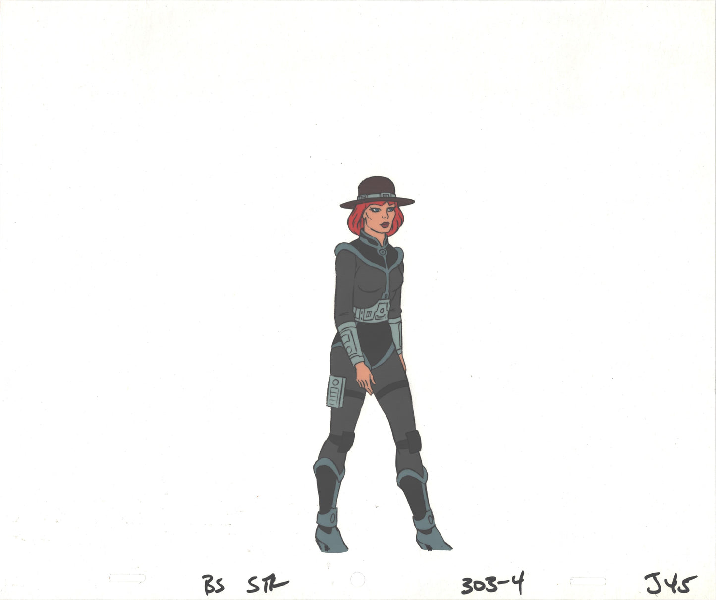 Bravestarr Animation Cartoon Production Cel Used Onscreen from Filmation 1987-8 E-J45