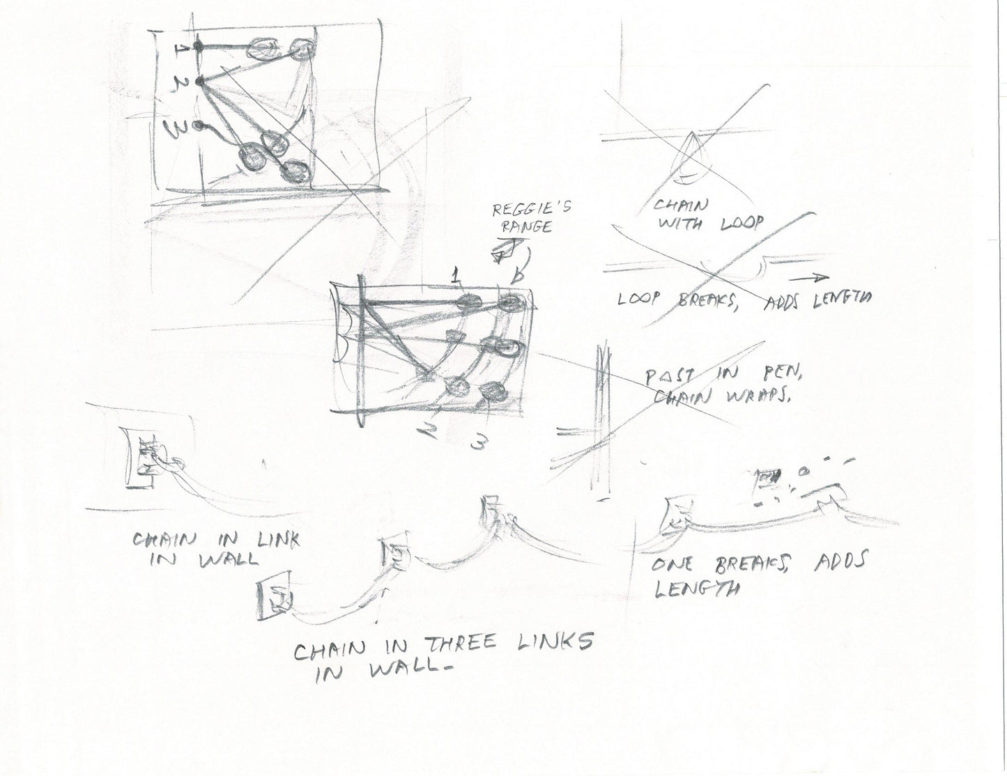 LADY and the TRAMP 2 Disney Production Drawing from Animator Wendell Washer's Estate 2001 B12