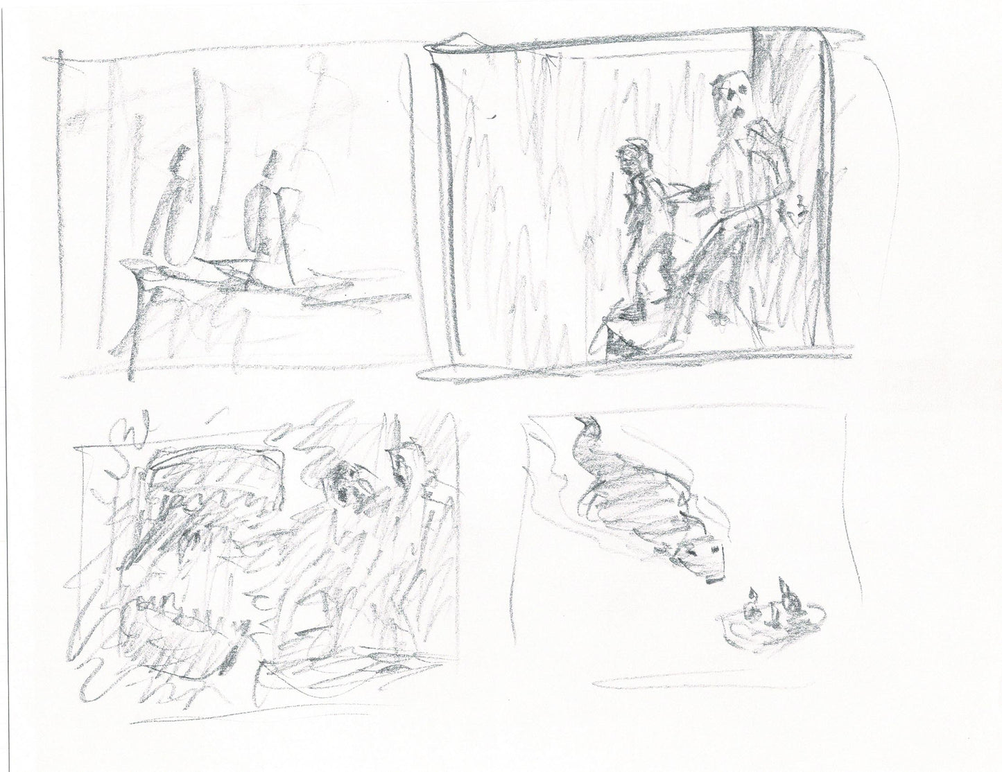 LADY and the TRAMP 2 Disney Production Drawing from Animator Wendell Washer's Estate 2001 B46