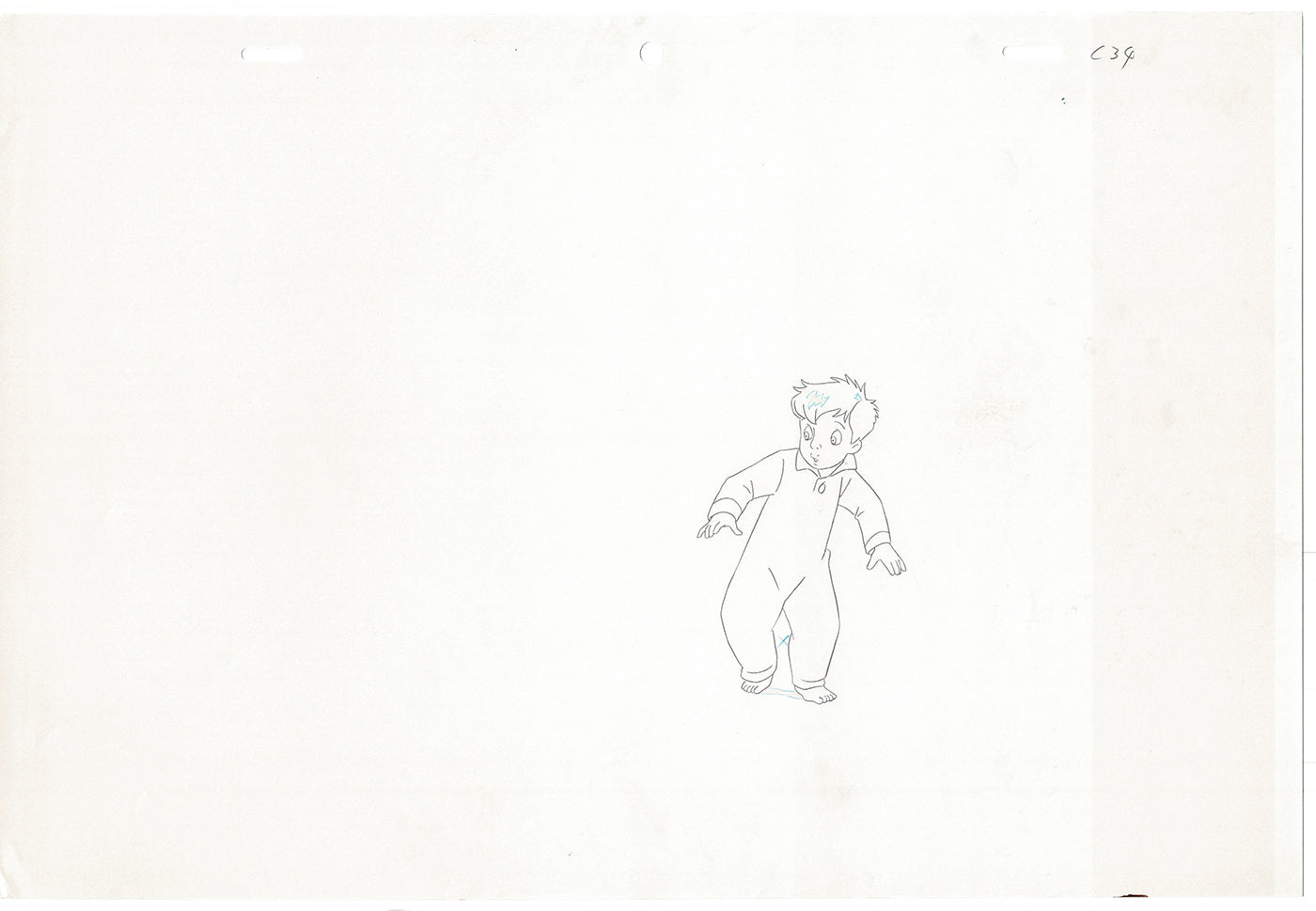 Little Nemo Adventures in Slumberland Animation Cel Drawing 1989 McCay J019