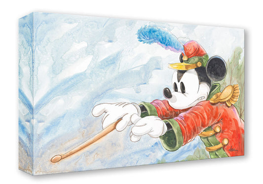 Mickey Mouse Band Concert Walt Disney Fine Art Randy Noble Limited Edition Treasures on Canvas Print TOC "Gathering Storm"