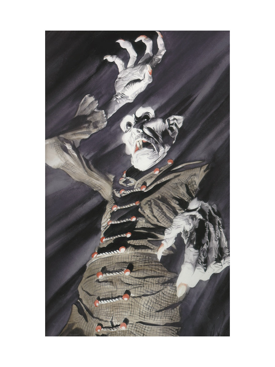 Nosferatu Halloween Monster Alex Ross Signed DC NYCC 2025 Exclusive Print on Paper Limited Edition of 15 Printers Proof Edition